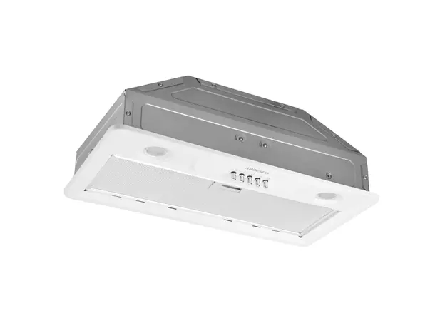ჩასაშენებელი გამწოვი Ardesto Hood integrated, 52cm, 700m3h, metal, 2х1W LED, button,"white, 3 image