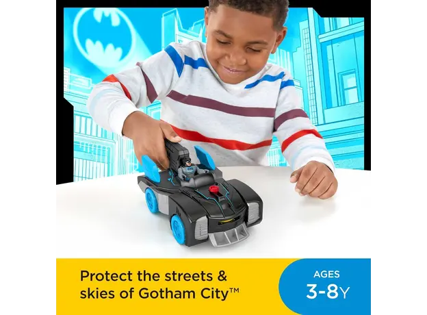 სათამაშო ფიგურა MATTEL DCSF Bat Tech Mobile, 6 image