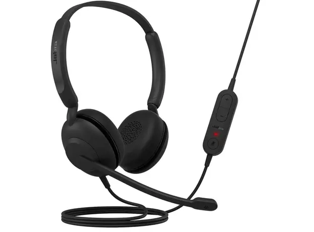 ყურსასმენი Jabra Evolve 10 Stereo, USB-A, Leatherettes, Black