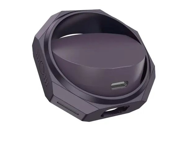 ყურსასმენი Hoco EW70 Glory true wireless BT headset black purple, 3 image