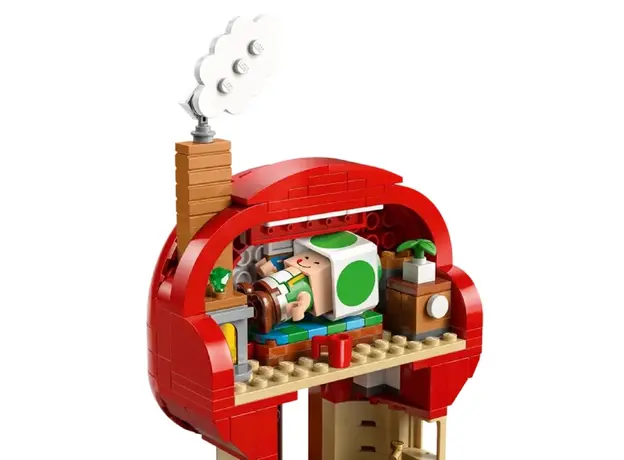 ლეგო LEGO Constructor Super Mario arty at Toad's House, 6 image
