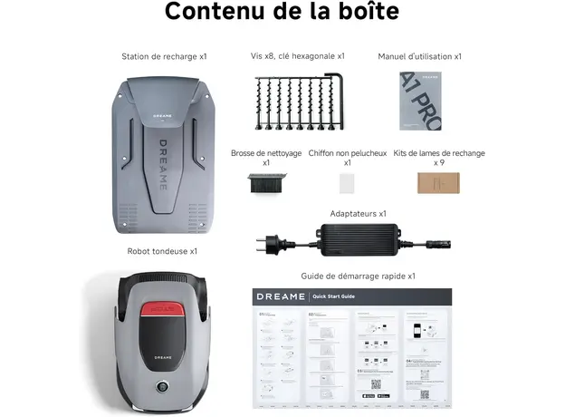 რობოტი გაზონის საკრეჭი Roboticmower Dreame Roboticmower A1 Pro (MLLA7210), 9 image