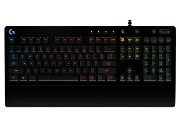 კლავიატურა LOGITECH G213 Prodigy Corded RGB Gaming Keyboard - BLACK - RUS - USB
