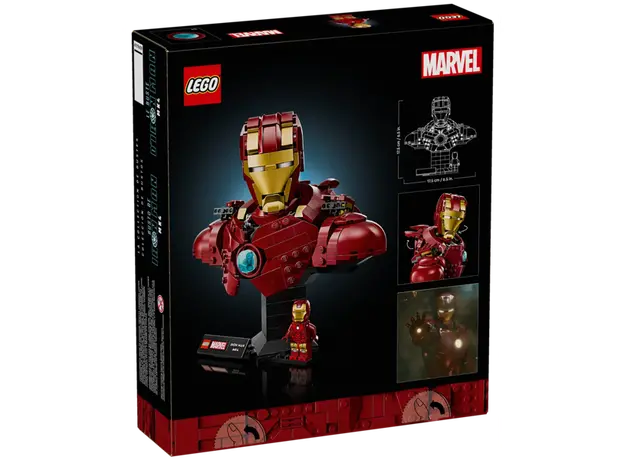 ლეგო LEGO Constructor Super Heroes Iron Man MK4 Bust