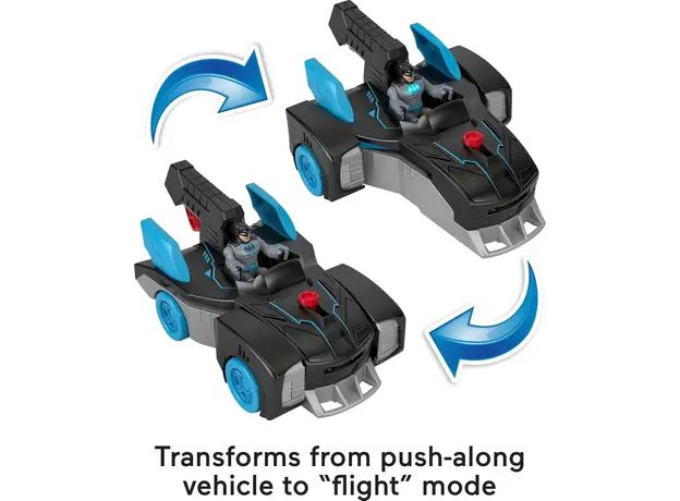 სათამაშო ფიგურა MATTEL DCSF Bat Tech Mobile, 4 image