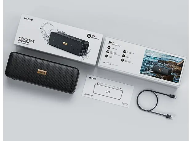 დინამიკი MLOVE BIuetooth  Speaker S203, 3 image