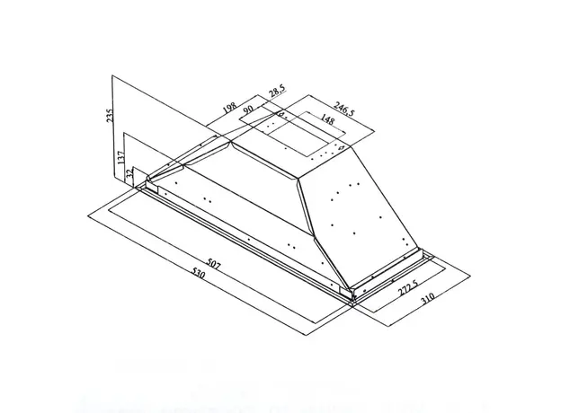 გამწოვი Indesit INAE 52FLS X, 4 image