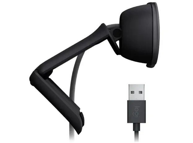 ვებკამერა LOGITECH Brio 100 Full HD Webcam - GRAPHITE - USB - EMEA28-935, 5 image