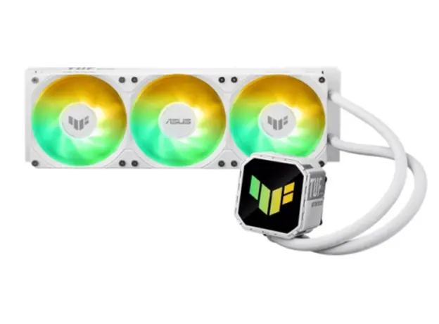 ქულერი Asus TUF GAMING LC III 360 ARGB White Liquid CPU Universal Cooler - 90RC0192-B0EAY0, 2 image
