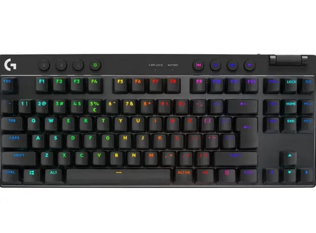 კლავიატურა LOGITECH G PRO X TKL LIGHTSPEED Gaming Keyboard - BLACK - US INT'L - 2.4GHZ/BT - EMEA28-935 - TACTILE
