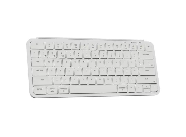 კლავიატურა Keychron B1 Pro, USB/WL/BT, ivory white, 3 image