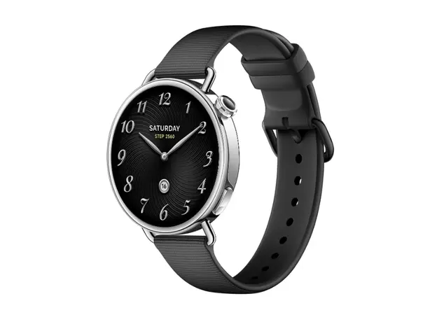 სმარტ საათი Xiaomi Watch S4 41mm (Fluororubber) Strap (Black) (M2502W1)
