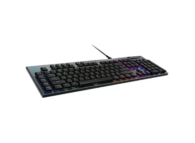 კლავიატურა LOGITECH G915 X Wired Gaming Keyboard - BLACK - US INT'L - USB - N/A - EMEA28i-935 - TACTILE, 3 image