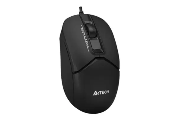 მაუსი A4tech Fstyler FM12 Wired Mouse Black, 3 image