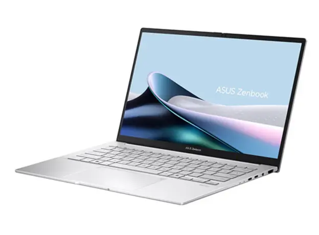ნოუთბუქი Asustek Zenbook 14" OLED Touch FHD 60Hz 400nit U5 225H 16GB 512GB SSD Intel Graphics DOS Silver, 4 image
