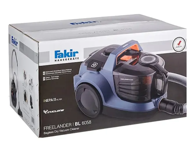 მტვერსასრუტი Fakir FREELANDER BL 6058, 5 image