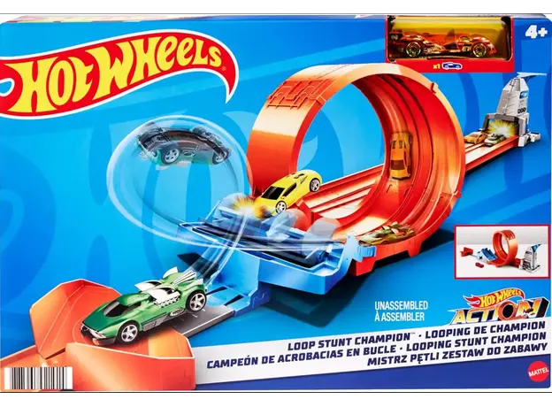 სათამაშო კომპლექტი Mattel Drift Loop