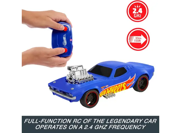 სათამაშო მანქანა MATTEL HW R/C Rodger Dodger 1:16, 4 image