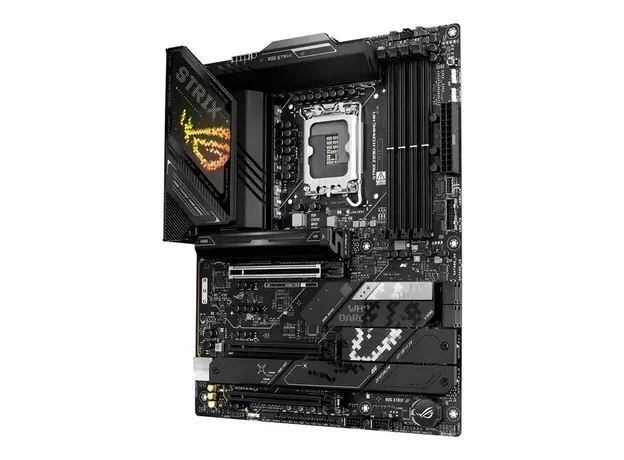 დედა დაფა ASUS Motherboard ROG STRIX Z890-H GAMING WIFI s1851 Z890 4xDDR5 M.2 HDMI DP Wi-Fi BT ATX, 3 image