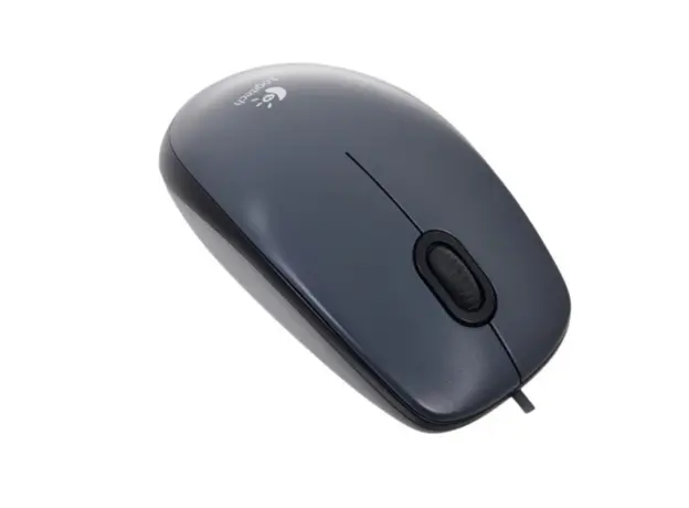 მაუსი LOGITECH M90 Corded Mouse - GREY - USB - EWR2, 3 image