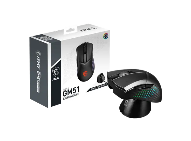 მაუსი MSI Mouse CLUTCH GM51 LIGHTWEIGHT WIRELESS (RU), 6 image