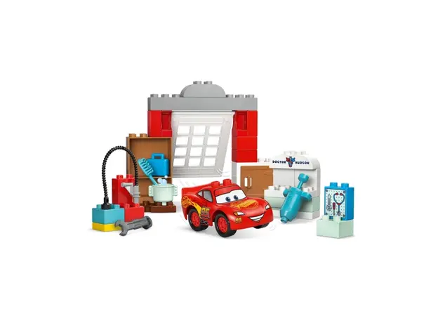 ლეგო LEGO Constructor DUPLO Disney Cars McQueen's Visit to Doc's Garage Set, 5 image