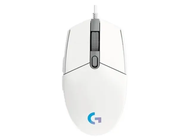 მაუსი LOGITECH G102 LIGHTSYNC - WHITE - EER