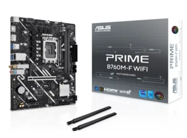 დედა დაფა Asus PRIME B760M-F WIFI 2DDR5 LGA1700 - 90MB1N00-M0EAY0