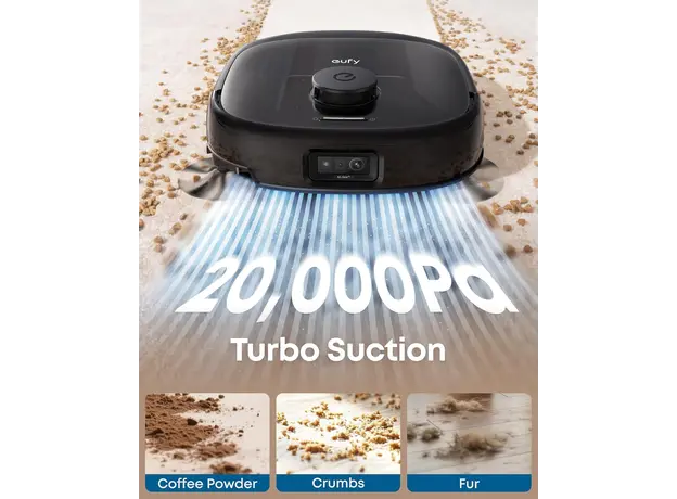 მტვერსასრუტი Eufy Omni E25 (G) - Europe (excluded UK plug) Black 1, 9 image