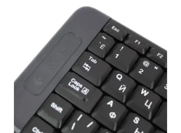 კლავიატურა LOGITECH MK220 Wireless Combo - BLACK - RUS, 4 image