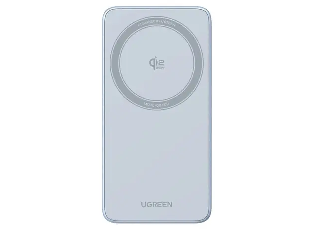უსადენო დამტენი UGREEN W757 (65901), MagFlow 25W, 3-in-1 Magnetic Wireless Charger, Blue, 3 image