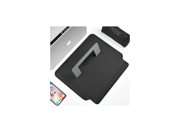 ნოუთბუქის ჩანთა WiWU Skinpro Portable Stand Sleeve/16.2'' Black, 4 image
