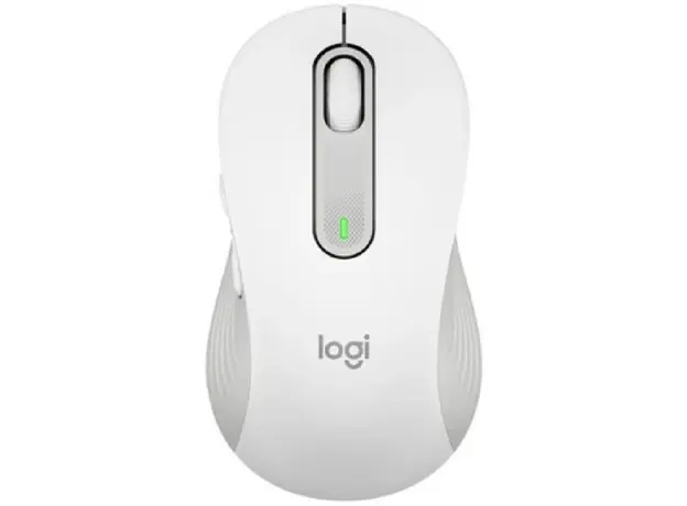 მაუსი LOGITECH M650L Signature Bluetooth Mouse - OFF-WHITE