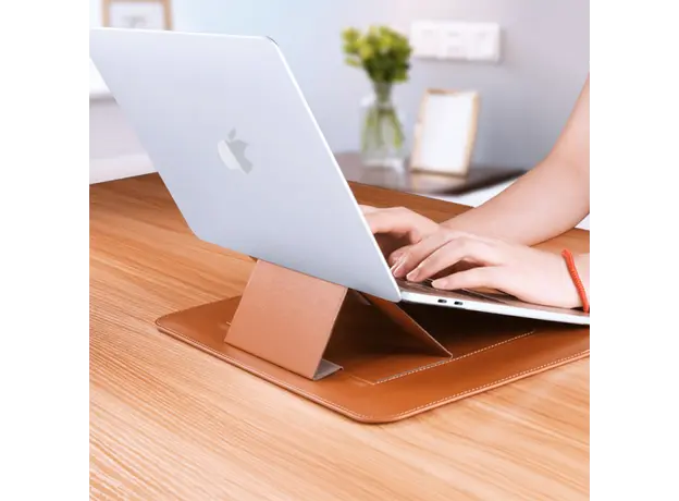 ნოუთბუქის ჩანთა WiWU 16.2'' Skin Pro Brown, 4 image