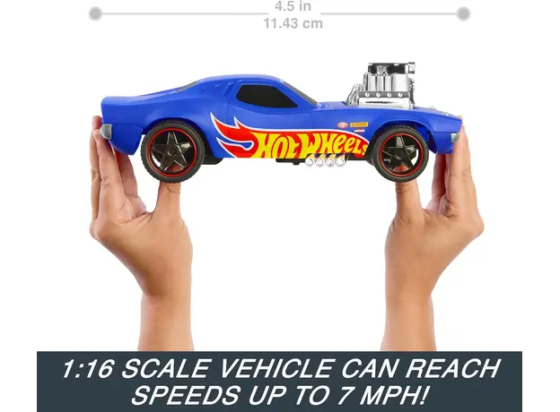 სათამაშო მანქანა MATTEL HW R/C Rodger Dodger 1:16, 5 image