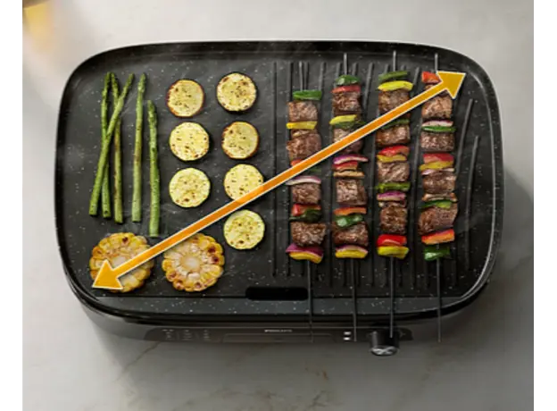 გრილი PHILIPS HD6210/90, 3 image