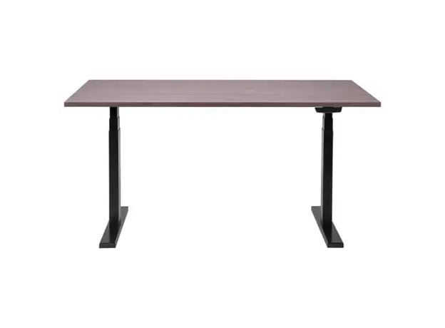 კომპიუტერის მაგიდა 2E CE150WDARK-MOTORIZED, height adjustment, electric motor 220V, 62/128x150х75cm, Wood Dark, 3 image