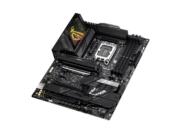 დედა დაფა ASUS Motherboard ROG STRIX Z890-H GAMING WIFI s1851 Z890 4xDDR5 M.2 HDMI DP Wi-Fi BT ATX, 5 image
