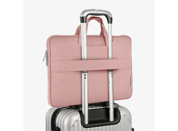 ნოუთბუქის ჩანთა WiWU 14'' Vivi Laptop Handbag Pink, 6 image