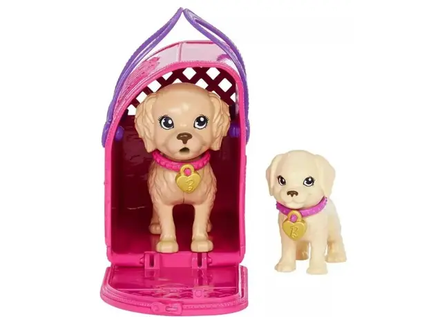 ბარბის თოჯინა MATTEL Barbie Adopt-a-Pup Playset - Latina, 5 image