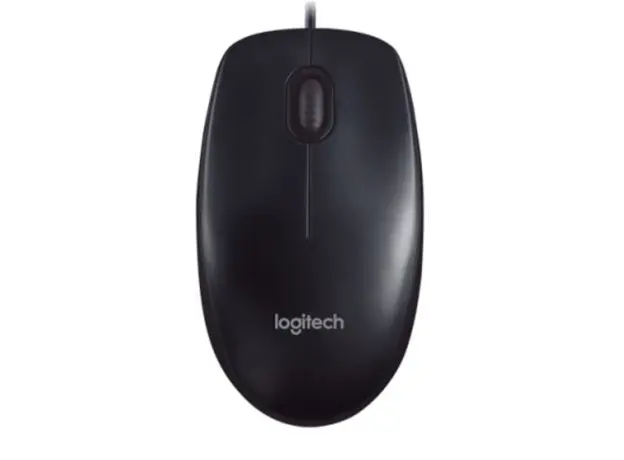 მაუსი LOGITECH M90 Corded Mouse - GREY - USB - EWR2