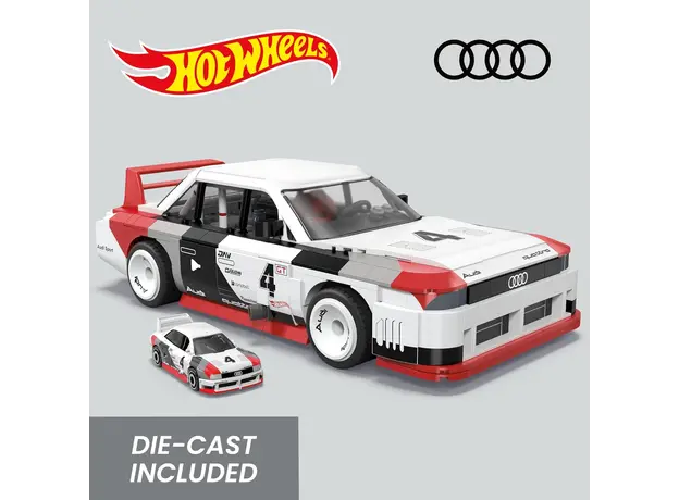 ასაწყობი მანქანა MATTEL Audi 90 Quattro ISMA GTO, 3 image