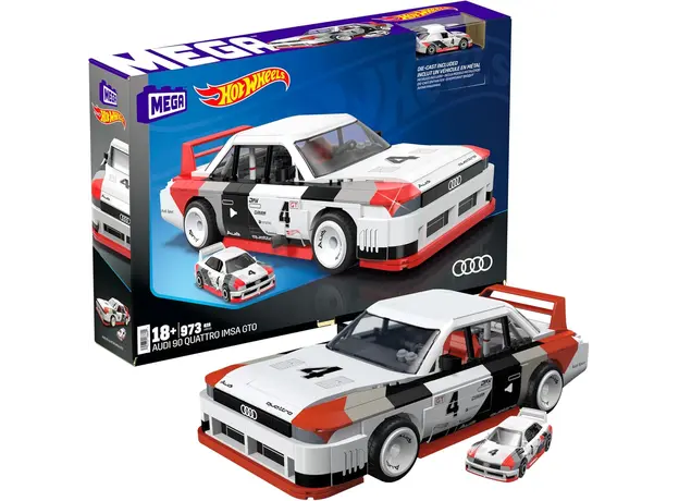 ასაწყობი მანქანა MATTEL Audi 90 Quattro ISMA GTO, 2 image
