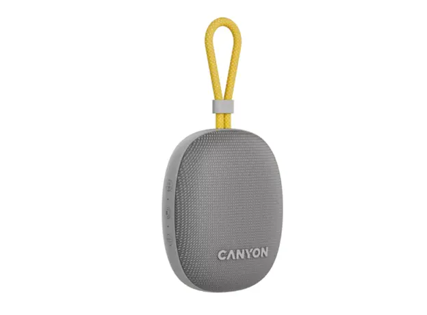 დინამიკი CANYON speaker OnMove 12 IPX7 TWS 5W Grey (CNE-CBTSP12GY), 3 image
