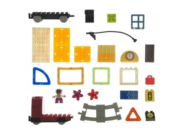მაგნიტური კონსტრუქტორი Magplayer Designer magnetic Train 68 MPK-68, 3 image