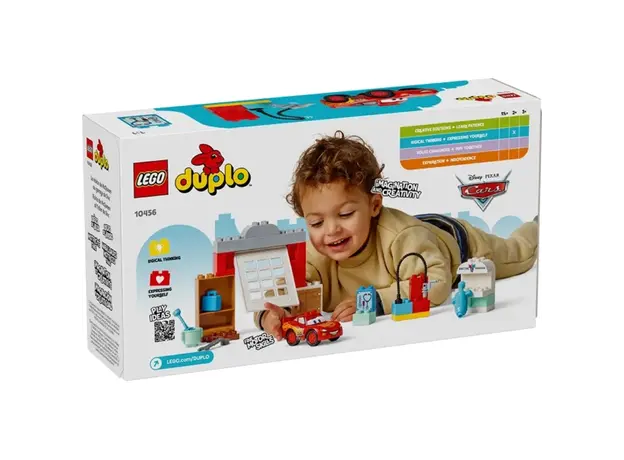 ლეგო LEGO Constructor DUPLO Disney Cars McQueen's Visit to Doc's Garage Set