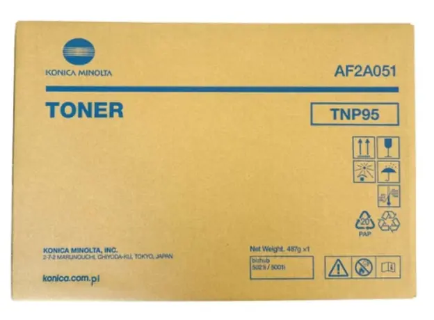 კარტრიჯი Konica Minolta TNP95 Black Original Toner Cartridge - AF2A051, 2 image
