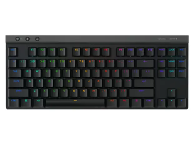 კლავიატურა LOGITECH G515 LIGHTSPEED TKL Gaming Keyboard - BLACK - US INT'L - 2.4GHZ/BT - EMEA28i-935 - TACTILE