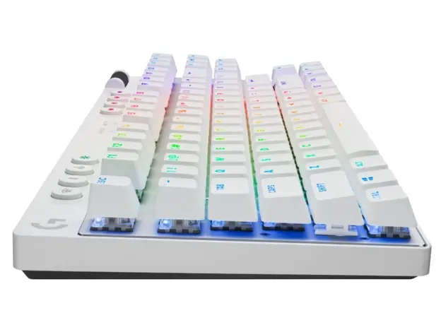 კლავიატურა LOGITECH G PRO X TKL LIGHTSPEED Gaming Keyboard - WHITE - US INT'L - 2.4GHZ/BT - EMEA28-935 - TACTILE, 4 image