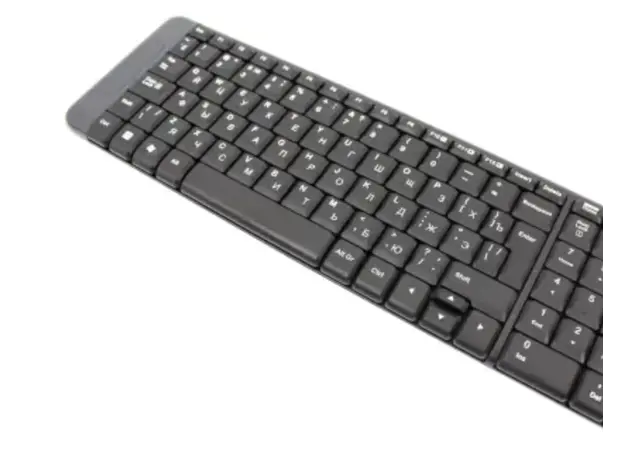 კლავიატურა LOGITECH MK220 Wireless Combo - BLACK - RUS, 3 image
